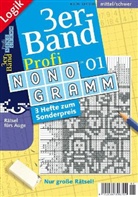 Conceptis Puzzles, Küng Verlag - Profi-Nonogramm 3er-Band. Nr.1