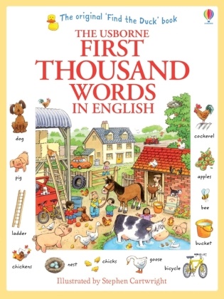 Heather Amery,  Amery Heather, Stephen Cartwright,  Cartwright Stephen, Mike Olley, Nicol Irving... - First Thousand Words in English