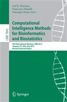Francesc Masulli, Francesco Masulli, Leif E Peterson, Leif E. Peterson, Giuseppe Russo - Computational Intelligence Methods for Bioinformatics and Biostatistics