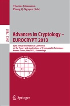 Thoma Johansson, Thomas Johansson, Phong Nguyen, Phong Q. Nguyen, Q Nguyen, Q Nguyen - Advances in Cryptology - EUROCRYPT 2013