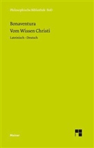 Bonaventura, Andrea Speer, Andreas Speer - Vom Wissen Christi