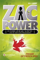 H I Larry, H. I. Larry, Ash Oswald - Zac Power - Mission Giftfrosch-Insel