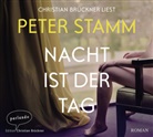 Peter Stamm, Christian Brückner - Nacht ist der Tag, 4 Audio-CDs (Audiolibro)