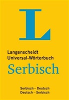 Redaktio Langenscheidt, Redaktion von Langenscheidt - Langenscheidt Universal-Wörterbuch Serbisch