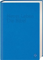Bibelausgaben: Neues Leben. Die Bibel. Taschenausgabe, italienisches Kunstleder azzuro-blau