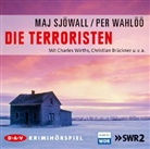 Ma Sjöwall, Maj Sjöwall, Per Wahlöö, Charles Brauer, Christian Brückner, Charles Wirths - Die Terroristen, 2 Audio-CDs (Hörbuch)