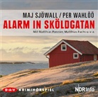 Ma Sjöwall, Maj Sjöwall, Per Wahlöö, Matthias Fuchs, Günter Lampe, Matthias Ponnier - Alarm in Sköldgatan, 1 Audio-CD (Hörbuch)