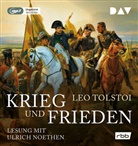 Leo Tolstoi, Leo N. Tolstoi, Ulrich Noethen - Krieg und Frieden, 6 MP3-CDs (Livre audio)