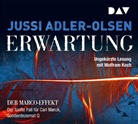 Jussi Adler-Olsen, Wolfram Koch - Erwartung. Der fünfte Fall für Carl Mørck, Sonderdezernat Q, 8 Audio-CD (Audio book)