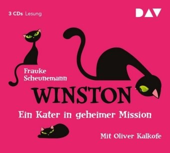 Frauke Scheunemann, Oliver Kalkofe - Winston - Ein Kater in geheimer Mission, 3 Audio-CDs (Audio book)