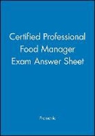 Prometric - Certified Professional Food Manager Exam Answer Sheet