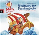 Rüdiger Bertram, Matthias Koeberlin - Mika, der Wikinger - Wettfahrt der Drachenboote, 1 Audio-CD (Audiolibro)