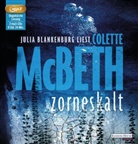 Colette Mcbeth, Julia Blankenburg - zorneskalt, 2 MP3-CDs (Hörbuch)