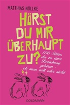 Matthias Nöllke - Hörst du mir überhaupt zu?