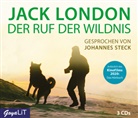 Jack London, Johannes Steck - Der Ruf der Wildnis, 4 Audio-CDs (Audio book)