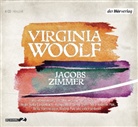 Virginia Woolf, Sabine Kastius, Annette Paulmann, Friedhelm Ptok, Wiebke Puls, Johannes Zirner - Jacobs Zimmer, 4 Audio-CDs (Audio book)