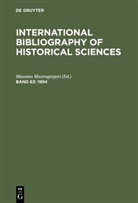 Massim Mastrogregori, Massimo Mastrogregori - International Bibliography of Historical Sciences - Band 63: 1994