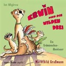 Ian Whybrow, Mechthild Großmann, Sam Hearn, Ute Krause, Dirk Kauffels - Erwin und die wilden Drei, 2 Audio-CDs (Audio book)