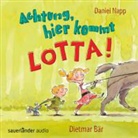 Daniel Napp, Dietmar Bär, Daniel Napp, Daniel Napp - Achtung, hier kommt Lotta!, 2 Audio-CDs (Audio book)