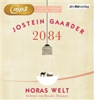 Jostein Gaarder, Rosalie Thomass - 2084, Noras Welt, 1 MP3-CD (Audiolibro)