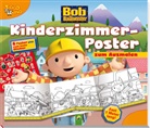 Bob der Baumeister - Kinderzimmerposter zum Ausmalen