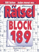 Eberhard Krüger - Rätselblock. Bd.189