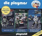 Florian Fickel, Simon Rost, Simon X. Rost, Nicolas Artajo, Nicolás Artajo, Gerrit Schmidt-Foß... - Die Playmos, Audio-CDs: Die Playmos - Die Playmos - Die große Agenten-Box, 3 Audio-CDs (Hörbuch)