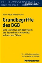 Harm P Westermann, Harm P. Westermann, Harm Peter Westermann - Grundbegriffe des BGB