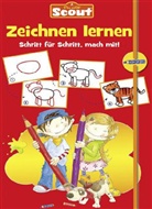 Julia Breitenöder, Evelyn Neuss - Scout Zeichnen lernen