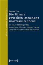 Sabine Till - Die Stimme zwischen Immanenz und Transzendenz