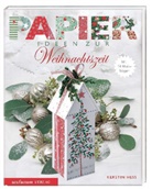 Kerstin Heß, Kerstin Heß, Christian Mahn, Ute Menze - Papierideen zur Weihnachtszeit, m. 1 Beilage