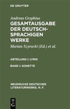 Andreas Gryphius, Maria Szyrocki, Marian Szyrocki - Gesamtausgabe der deutschsprachigen Werke - 1: Sonette