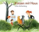 Eilika Mühlenberg, Eilika Mühlenberg - Katzen mit Haus