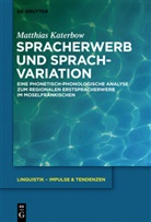 Matthias Katerbow - Spracherwerb und Sprachvariation