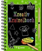 Joseph Töreki, Jannik Welz - Kreativ-Kratzelbuch, Bunte Muster und Glitzerfolien freikratzeln