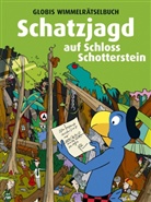Cla Gleiser, Robert Lips, Cla Gleiser - Globis Wimmelrätselbuch - Schatzjagd auf Schloss Schotterstein