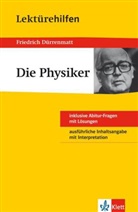 Friedrich Dürrenmatt, Manfred Eisenbeis - Lektürehilfen Friedrich Dürrenmatt "Die Physiker"