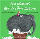 Linda Groeneveld, Nina Kunzendorf, Linda Groeneveld - Ein Elefant für die Prinzessin, Audio-CD (Hörbuch)