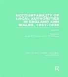 Hugh Edwards Coombs, Hugh Coombs, Coombs Hugh, J. Edwards, J. R. Edwards, Edwards J. - Accountability of Local Authorities in England and Wales, 1831 1935
