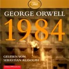 George Orwell, Sebastian Rudolph, Herbert W. Franke, Herber W Franke - 1984, 2 MP3-CDs (Audio book)