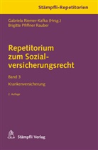 Brigitte Pfiffner Rauber, Gabriel Riemer-Kafka, Gabriela Riemer-Kafka - Repetitorium zum Sozialversicherungsrecht Band 3. Bd.3