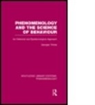 George Thines, Georges Thines, George Thinés - Phenomenology and the Science of Behaviour