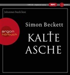 Simon Beckett, Johannes Steck - Kalte Asche, 1 Audio-CD, 1 MP3 (Audio book)