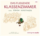 Erich Kästner, Jan-Peter Pflug, Walter Trier, Matthias Brandt, Die Agenten GmbH, Walter Trier - Das fliegende Klassenzimmer, 4 Audio-CD (Hörbuch)