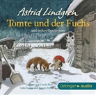 Astrid Lindgren, Kay Poppe, Ursula Illert, Carla Sachse, Harald Wiberg, August Zirner - Tomte und der Fuchs und andere Geschichten, 1 Audio-CD (Hörbuch)