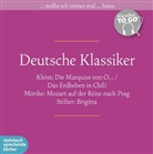 Heinrich vo Kleist, Heinrich von Kleist, Eduar Mörike, Eduard Mörike, A Stifter, Ada Stifter... - Deutsche Klassiker, 6 Audio-CD (Audio book)