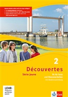 Découvertes - 2: Découvertes. Série jaune (ab Klasse 6). Ausgabe ab 2012 - Fit für Tests und Klassenarbeiten, m. CD-ROM. Bd.2