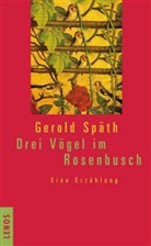 Gerold Späth - Drei Vögel im Rosenbusch