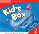 Caroline Nixon, Caroline Tomlinson Nixon, Michael Tomlinson - Kid''s Box for Spanish Speakers Level 2 Audio Cds (4) (Audiolibro)