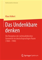 Klaus Volkert - Das Undenkbare denken